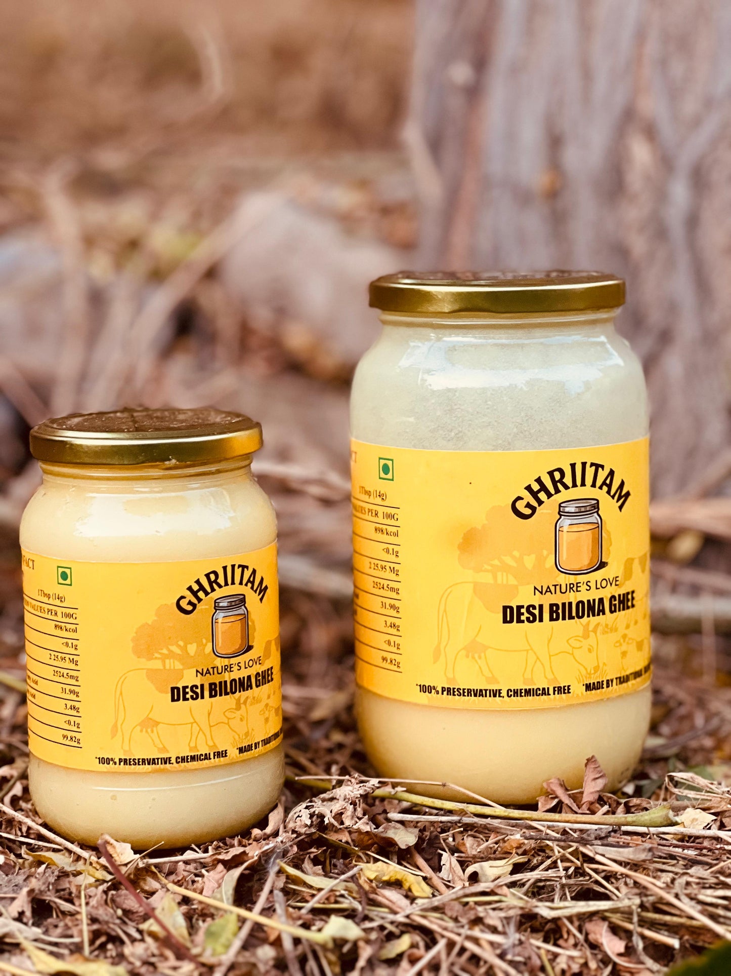 Ghriitam Desi Bilona Ghee 1 Litre